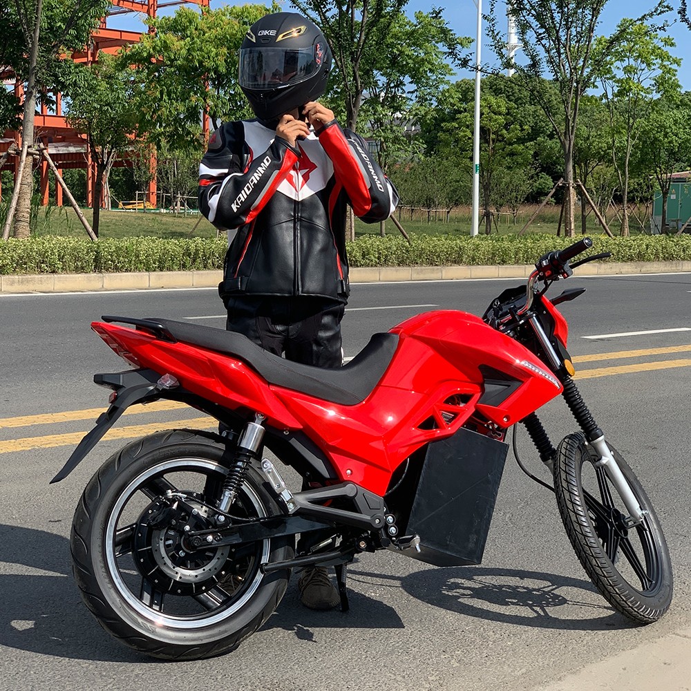 Factory sale electric Motorcycle without battery Big Motor Power Time Charging custom Color CKD 17 Inch Powerful Moto Electrica